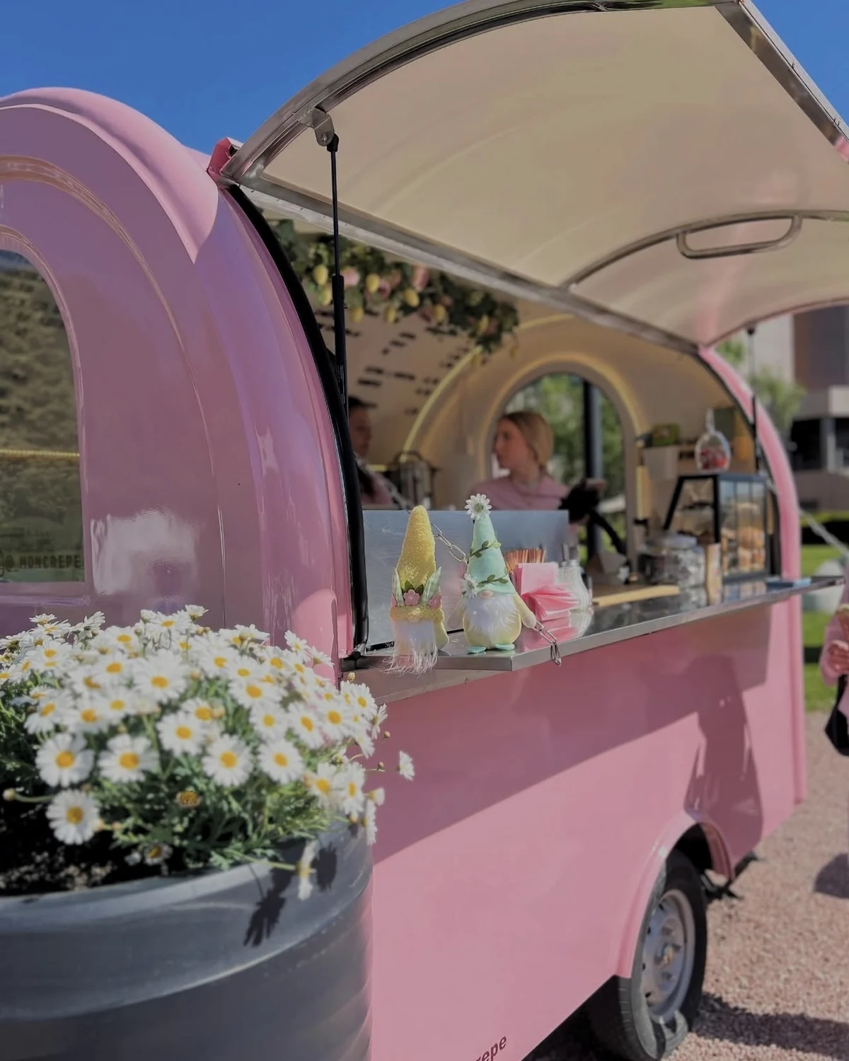 Detalle del foodtruck Mon Crêpe